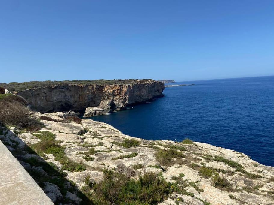 La Calma Espectacular Villa Con Jardin Y Piscina En Menorca S'Algar Exterior foto