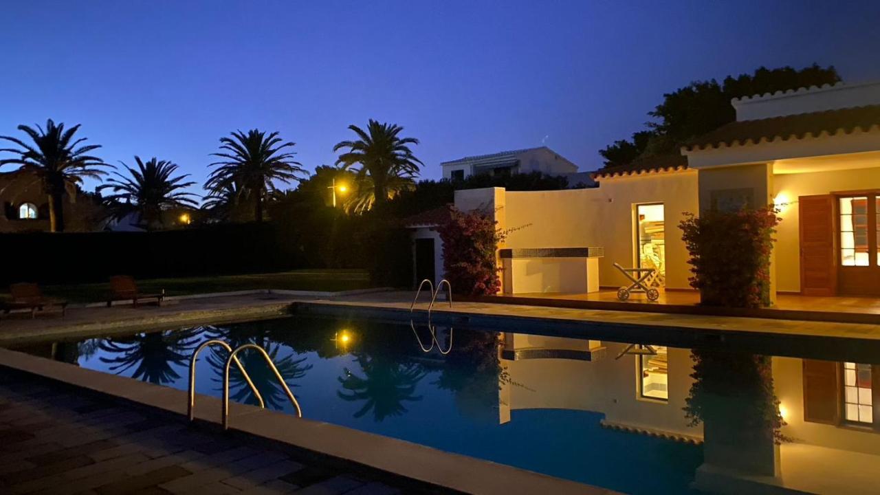 La Calma Espectacular Villa Con Jardin Y Piscina En Menorca S'Algar Exterior foto